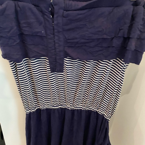 Women’s Theme‎ Navy strapless romper medium - Picture 4 of 4